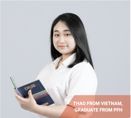 Vietnamese student in Germany Young student just graduated